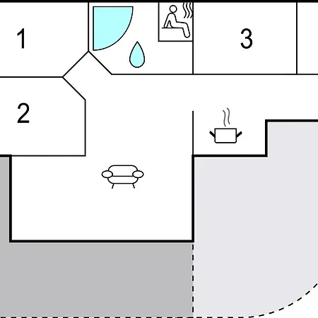 Σπίτι διακοπών 3 Bedroom Awesome In