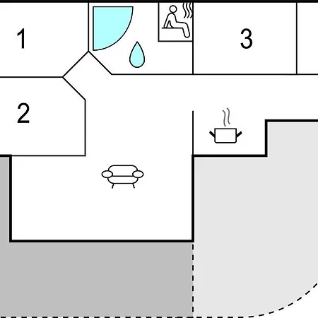 3 Bedroom Awesome In Hébergement de vacances Fåborg